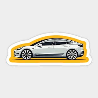 Tesla Model 3 Sticker